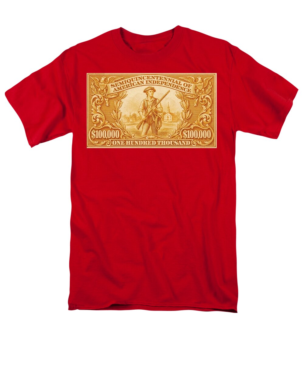 American Independence $100,000 2 - Men's T-Shirt  (Regular Fit)