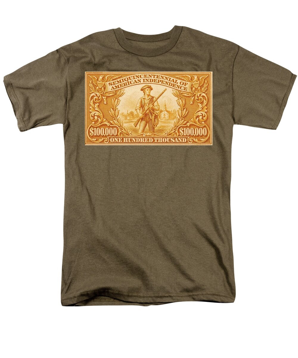 American Independence $100,000 2 - Men's T-Shirt  (Regular Fit)