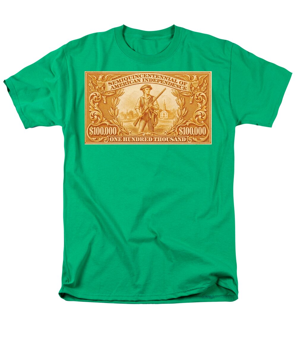 American Independence $100,000 2 - Men's T-Shirt  (Regular Fit)