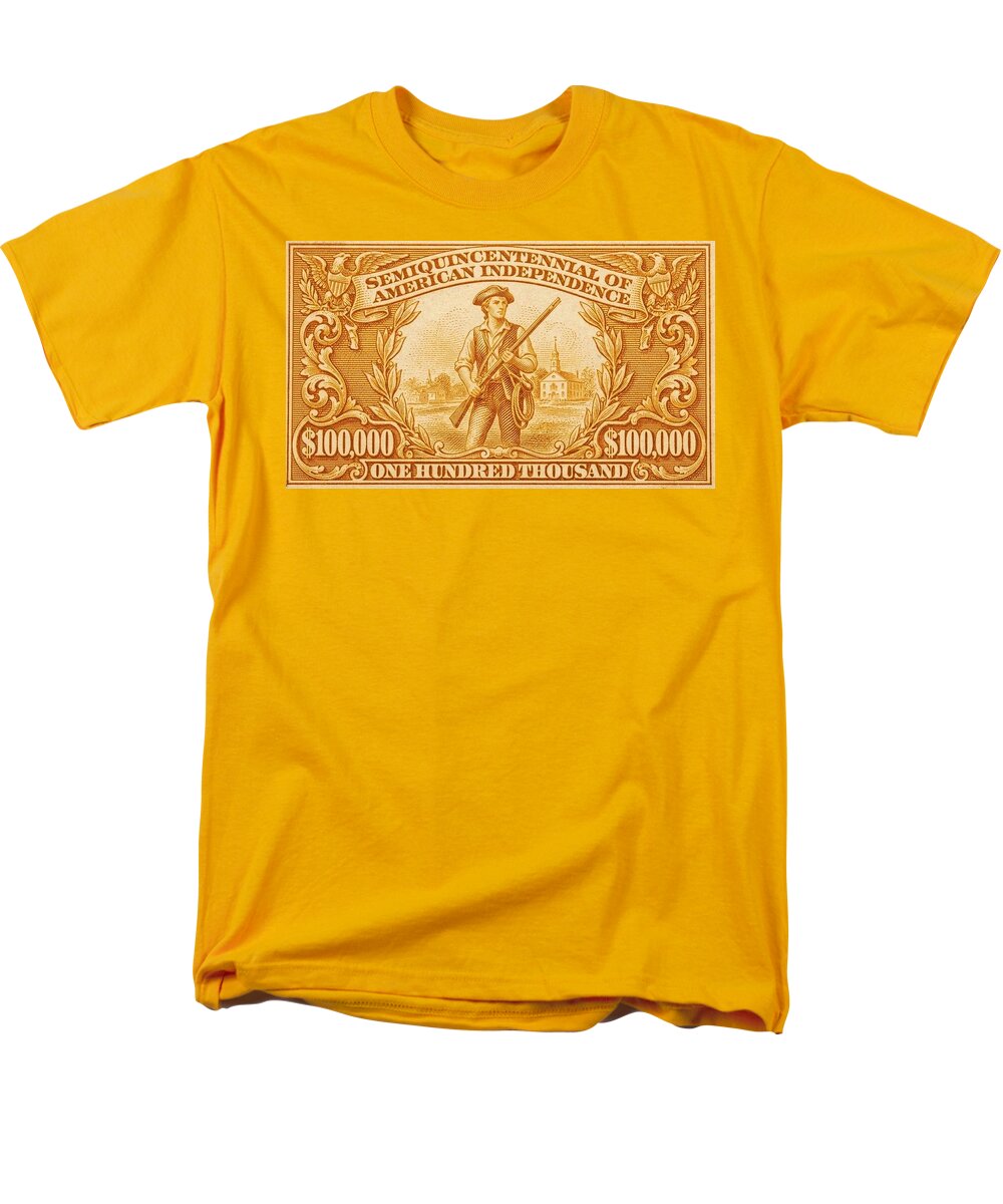 American Independence $100,000 2 - Men's T-Shirt  (Regular Fit)