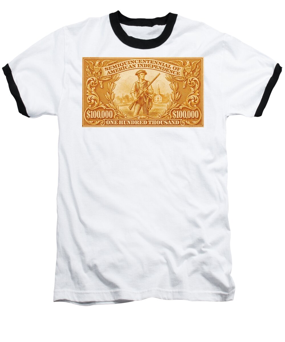 American Independence $100,000 2 - Baseball T-Shirt