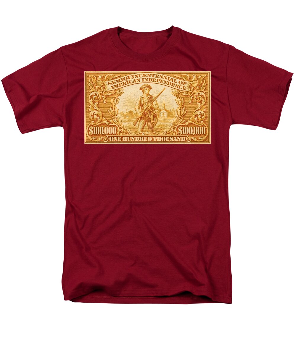 American Independence $100,000 2 - Men's T-Shirt  (Regular Fit)