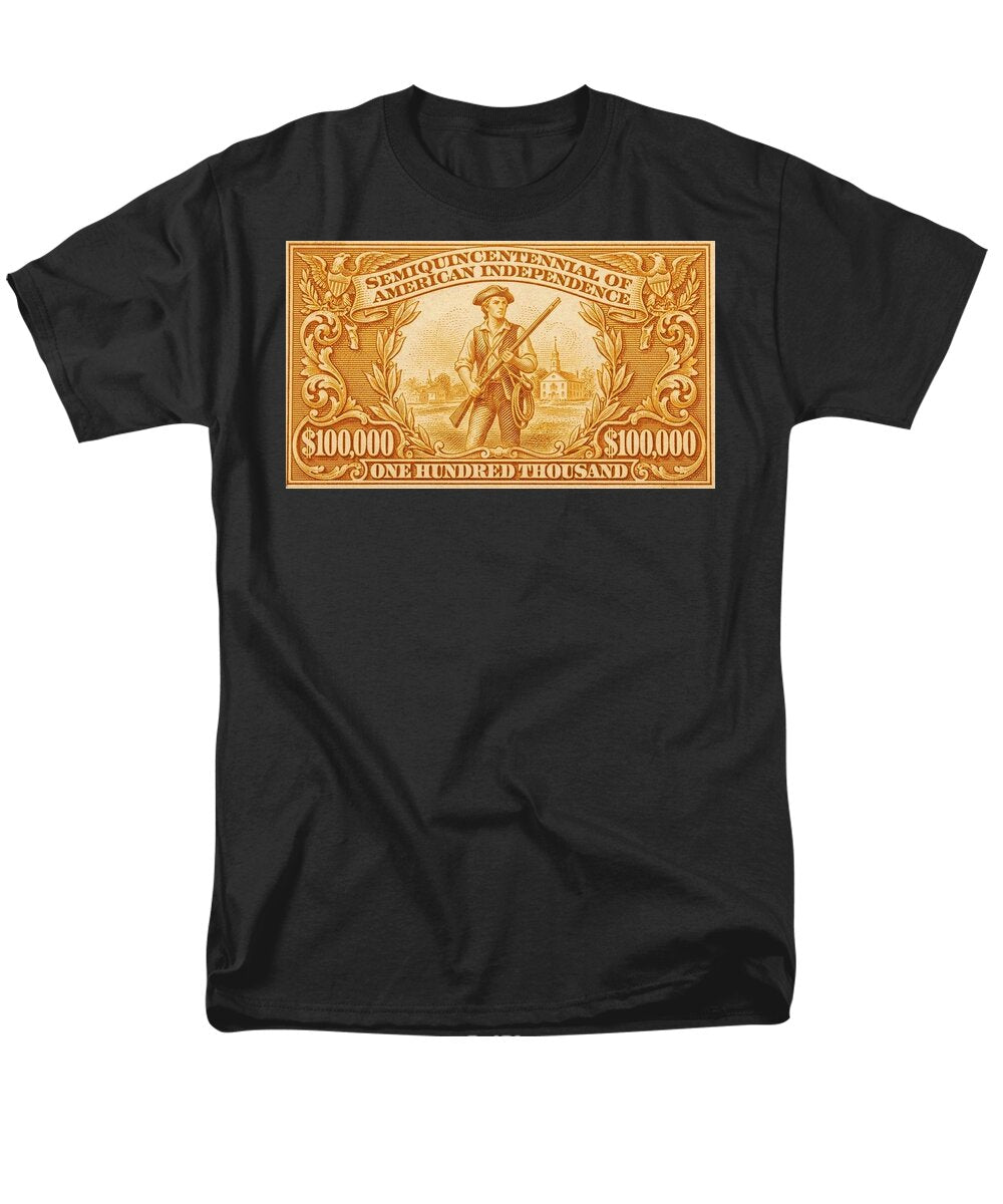 American Independence $100,000 2 - Men's T-Shirt  (Regular Fit)
