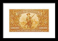 American Independence $100,000 2 - Framed Print