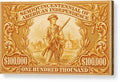 American Independence $100,000 2 - Acrylic Print