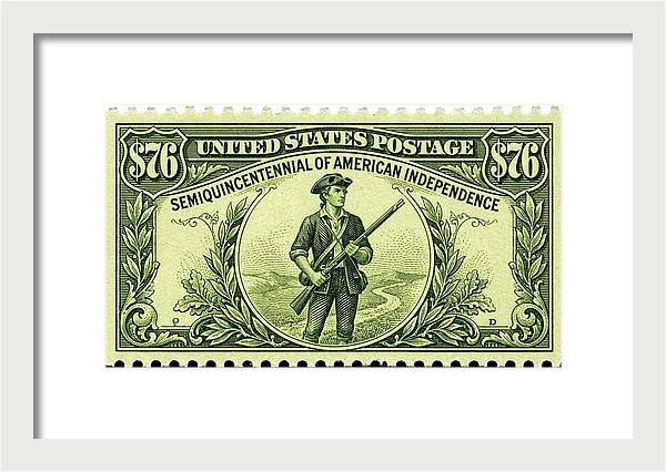 American Independence $76 2 - Framed Print