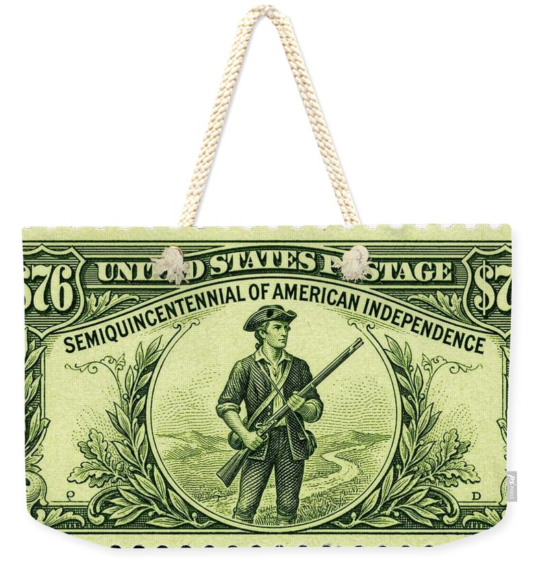 American Independence $76 2 - Weekender Tote Bag
