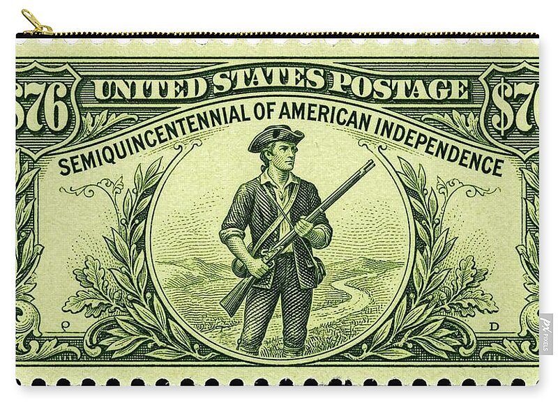 American Independence $76 2 - Zip Pouch
