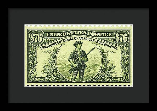 American Independence $76 2 - Framed Print