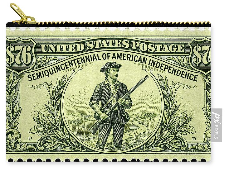 American Independence $76 2 - Zip Pouch