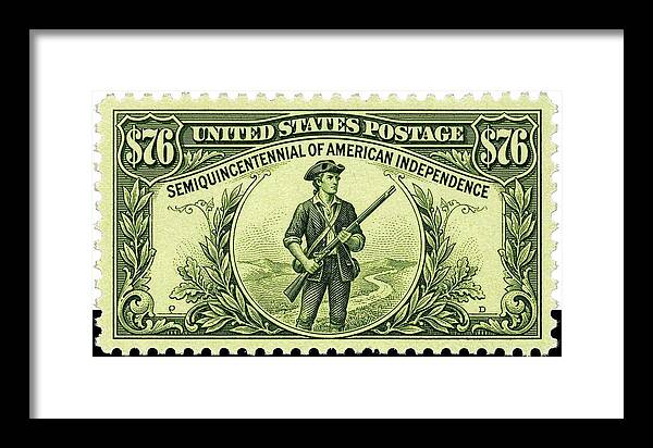 American Independence $76 2 - Framed Print