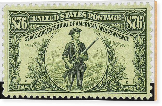 American Independence $76 2 - Wood Print