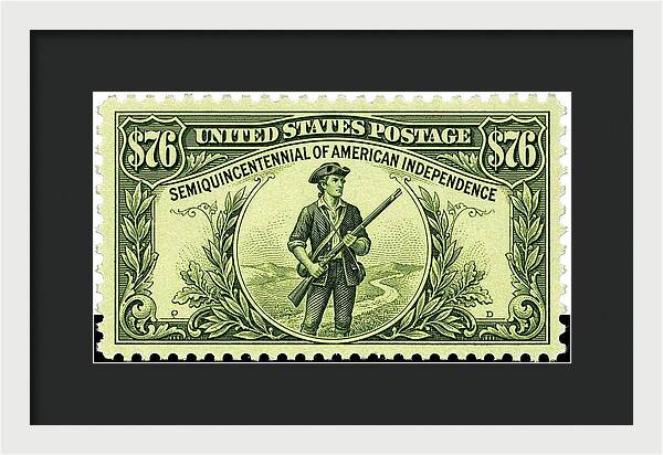 American Independence $76 2 - Framed Print