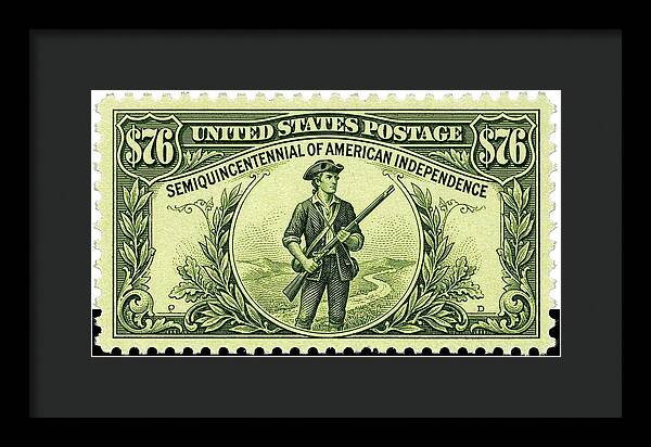 American Independence $76 2 - Framed Print