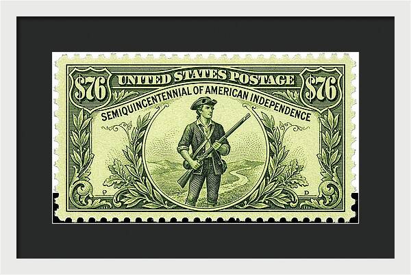 American Independence $76 2 - Framed Print