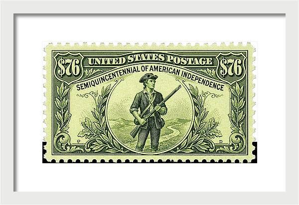 American Independence $76 2 - Framed Print