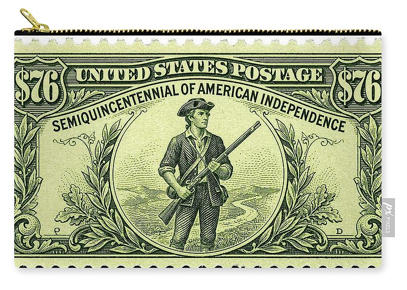 American Independence $76 2 - Zip Pouch