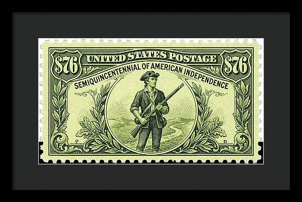 American Independence $76 2 - Framed Print