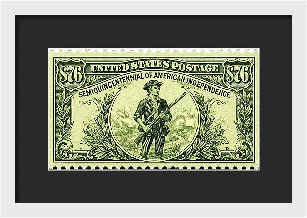 American Independence $76 2 - Framed Print