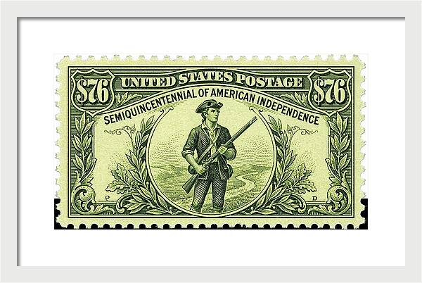 American Independence $76 2 - Framed Print