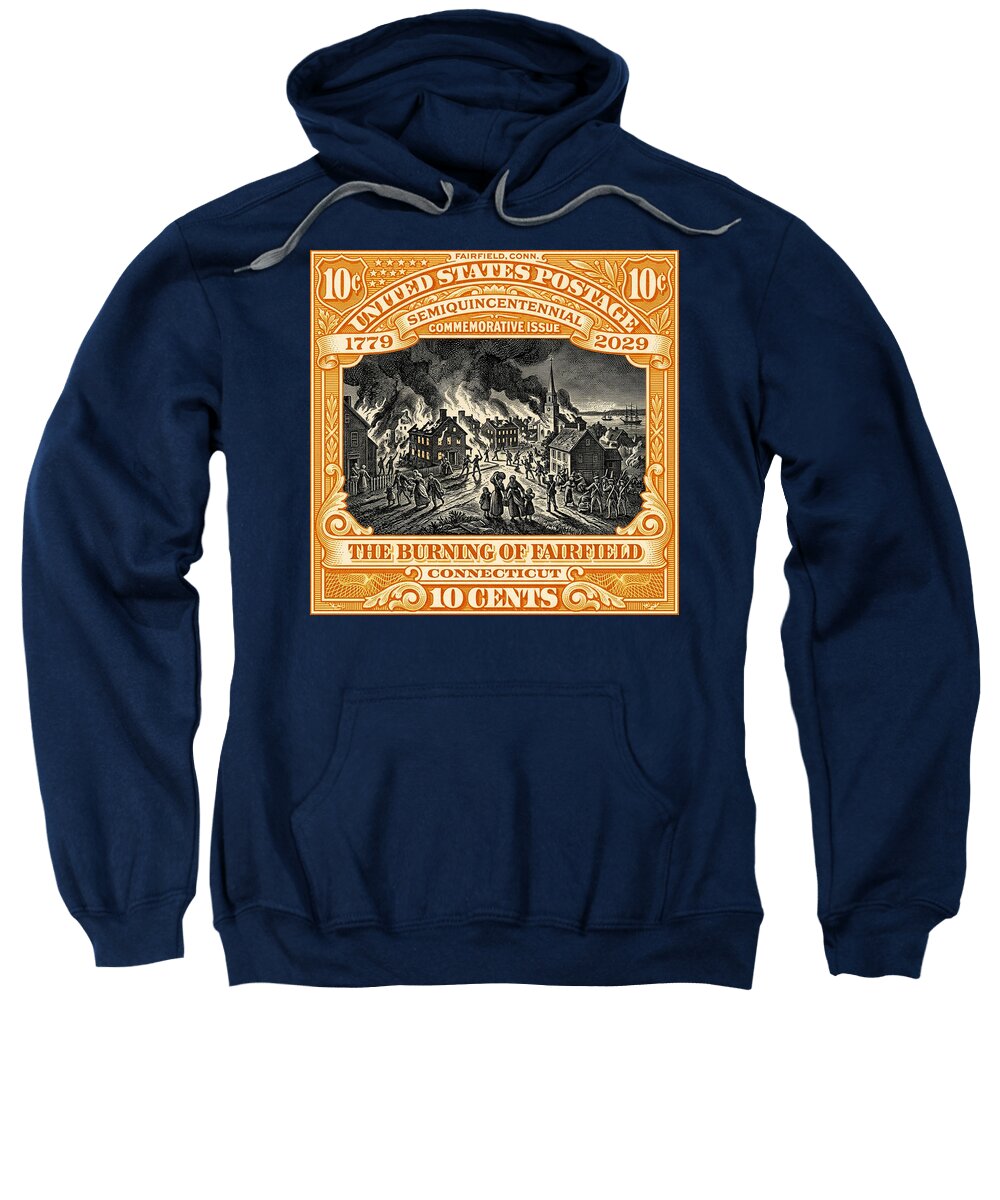 Burning of Fairfield 10c 1 - Sweatshirt
