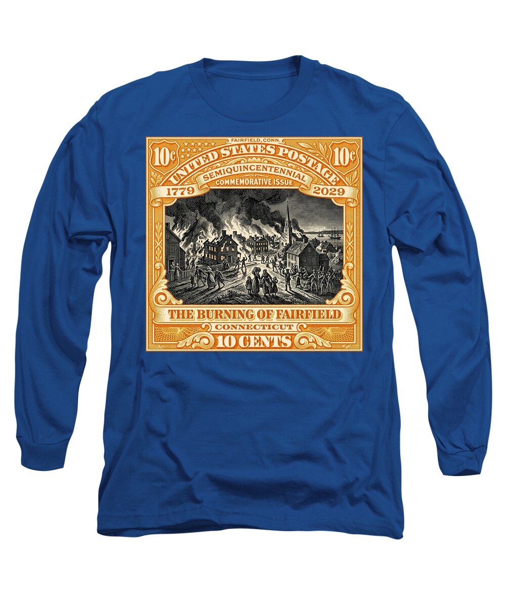 Burning of Fairfield 10c 1 - Long Sleeve T-Shirt