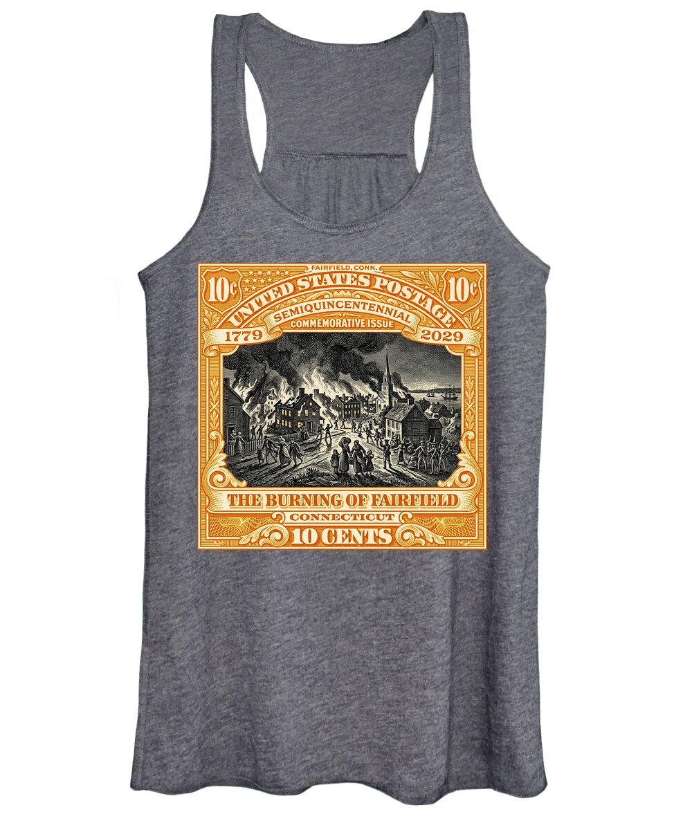 Burning of Fairfield 10c 1 - Women's Tank Top