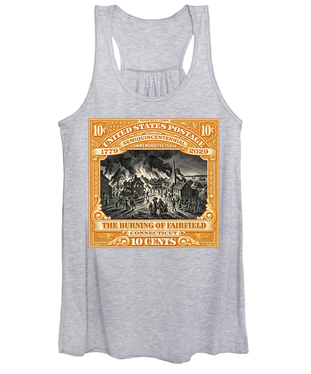 Burning of Fairfield 10c 1 - Women's Tank Top