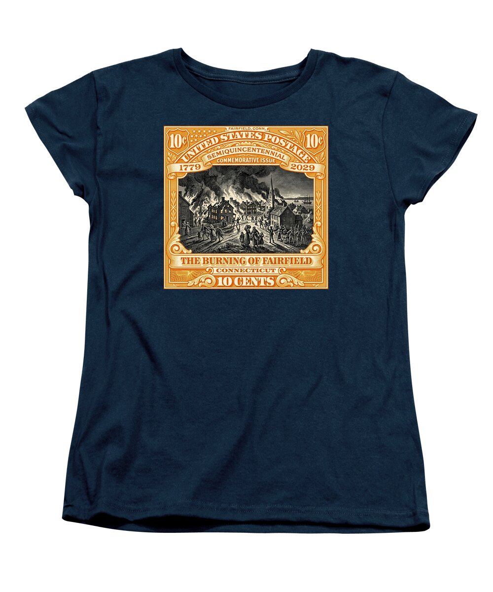 Burning of Fairfield 10c 1 - Women's T-Shirt (Standard Fit)
