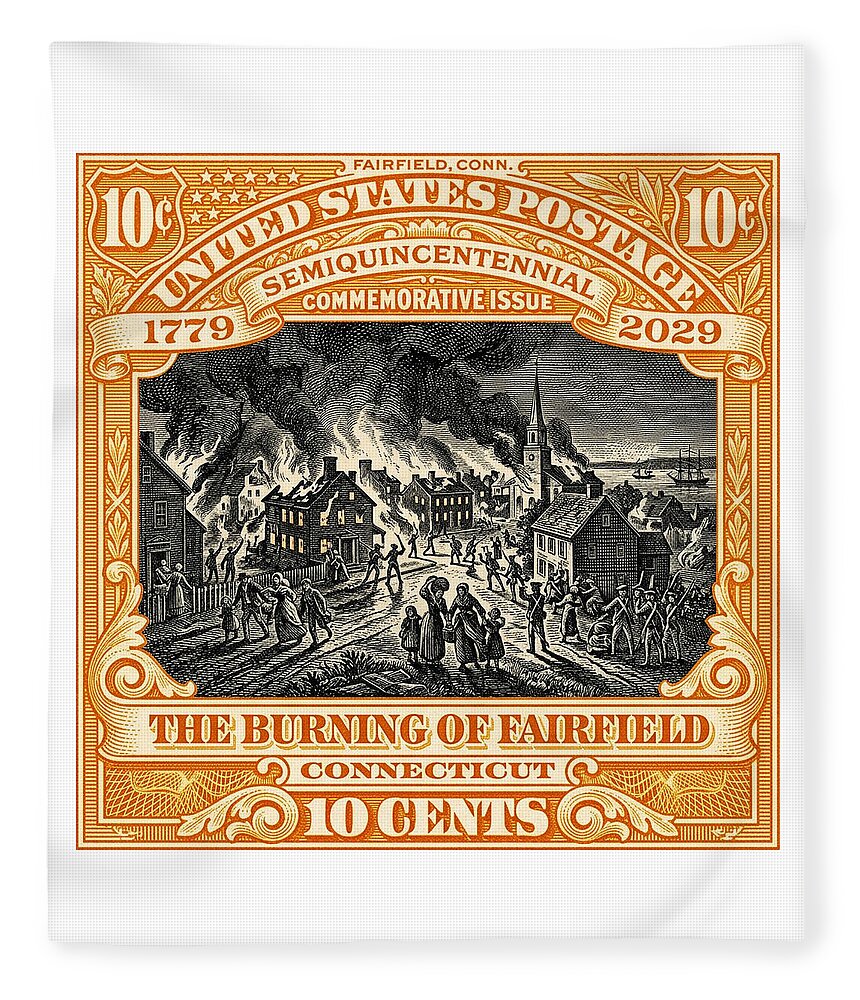 Burning of Fairfield 10c 1 - Blanket
