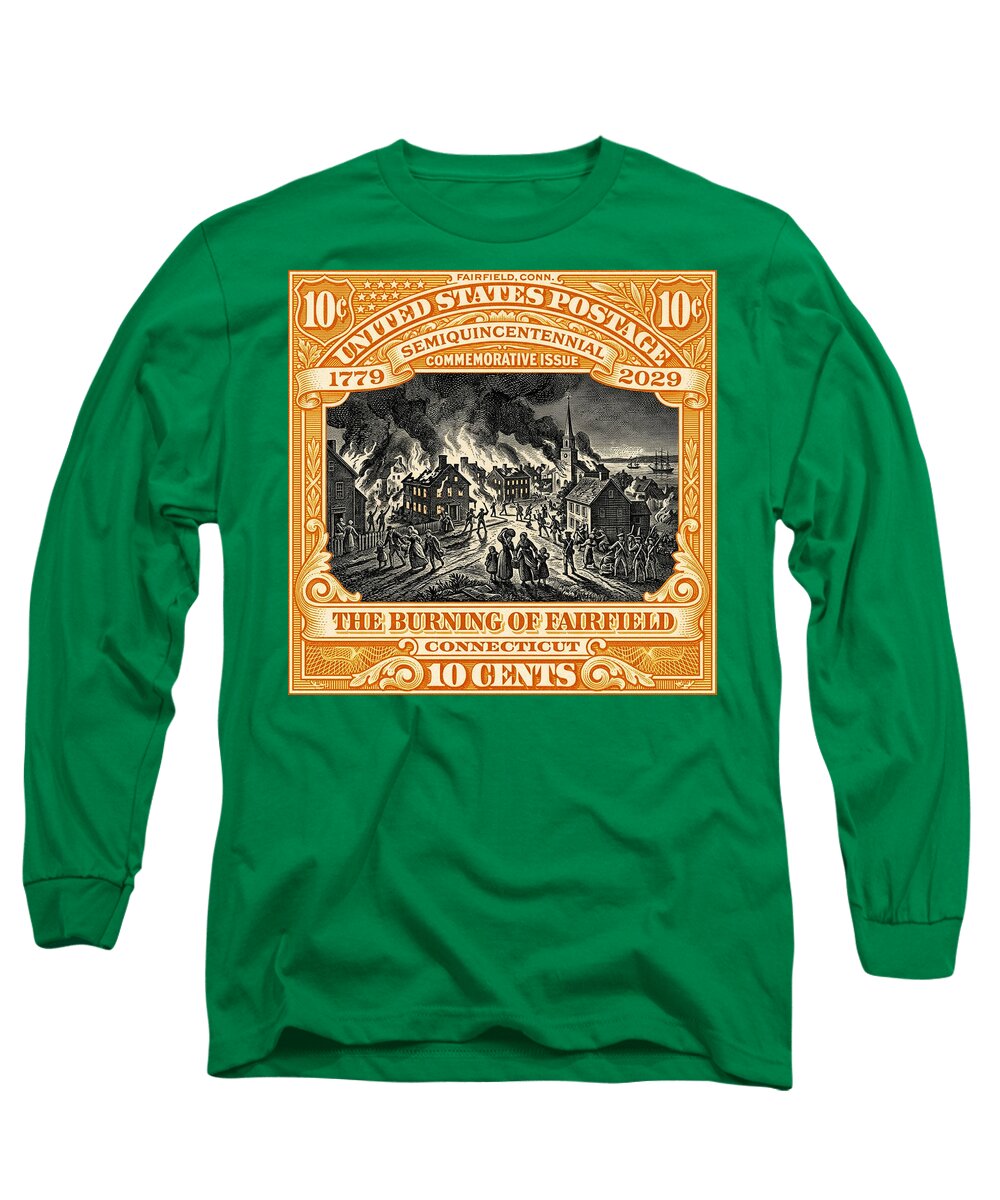 Burning of Fairfield 10c 1 - Long Sleeve T-Shirt