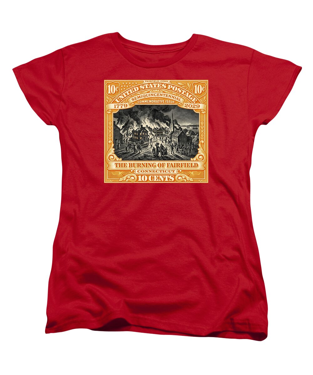 Burning of Fairfield 10c 1 - Women's T-Shirt (Standard Fit)