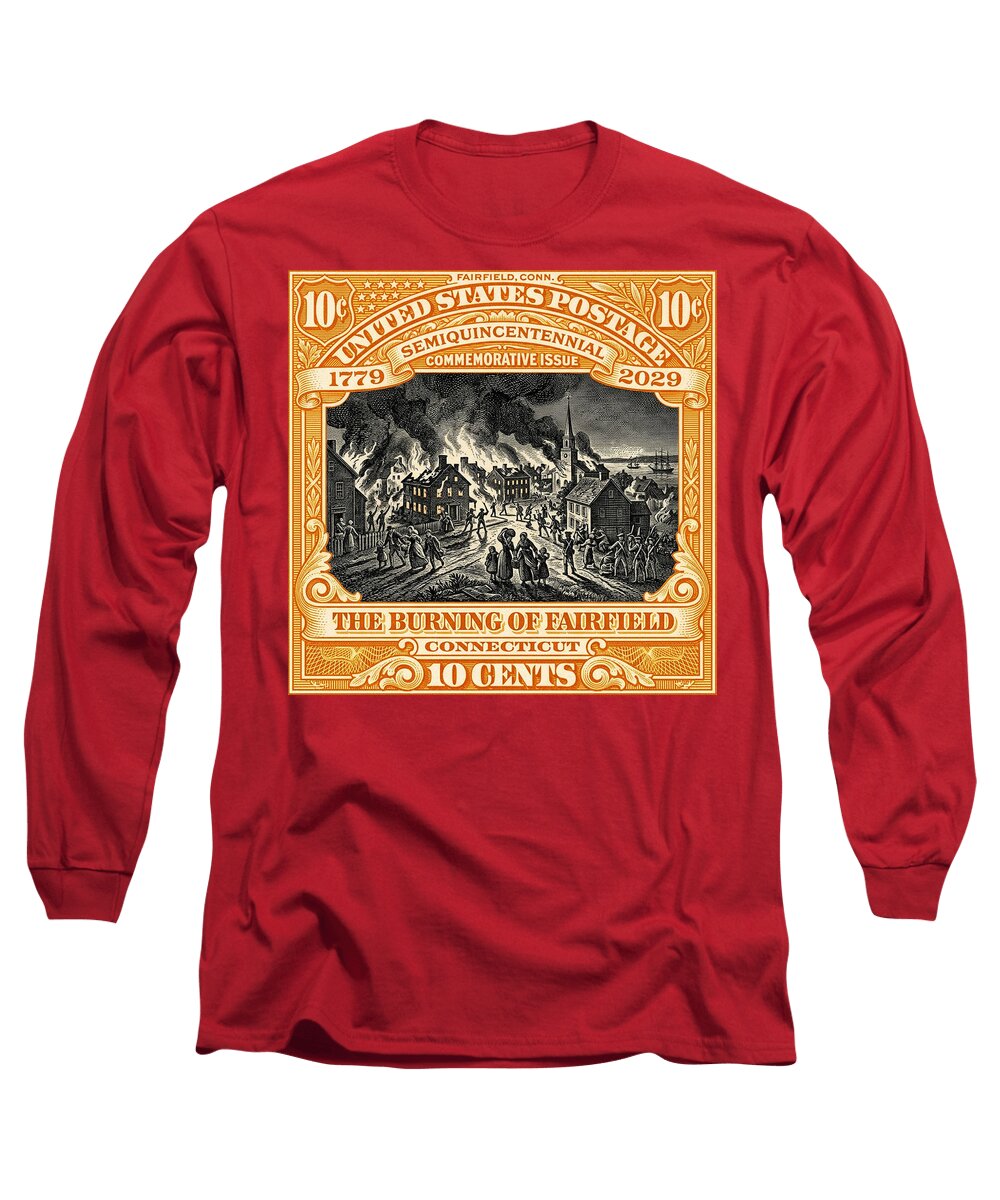 Burning of Fairfield 10c 1 - Long Sleeve T-Shirt
