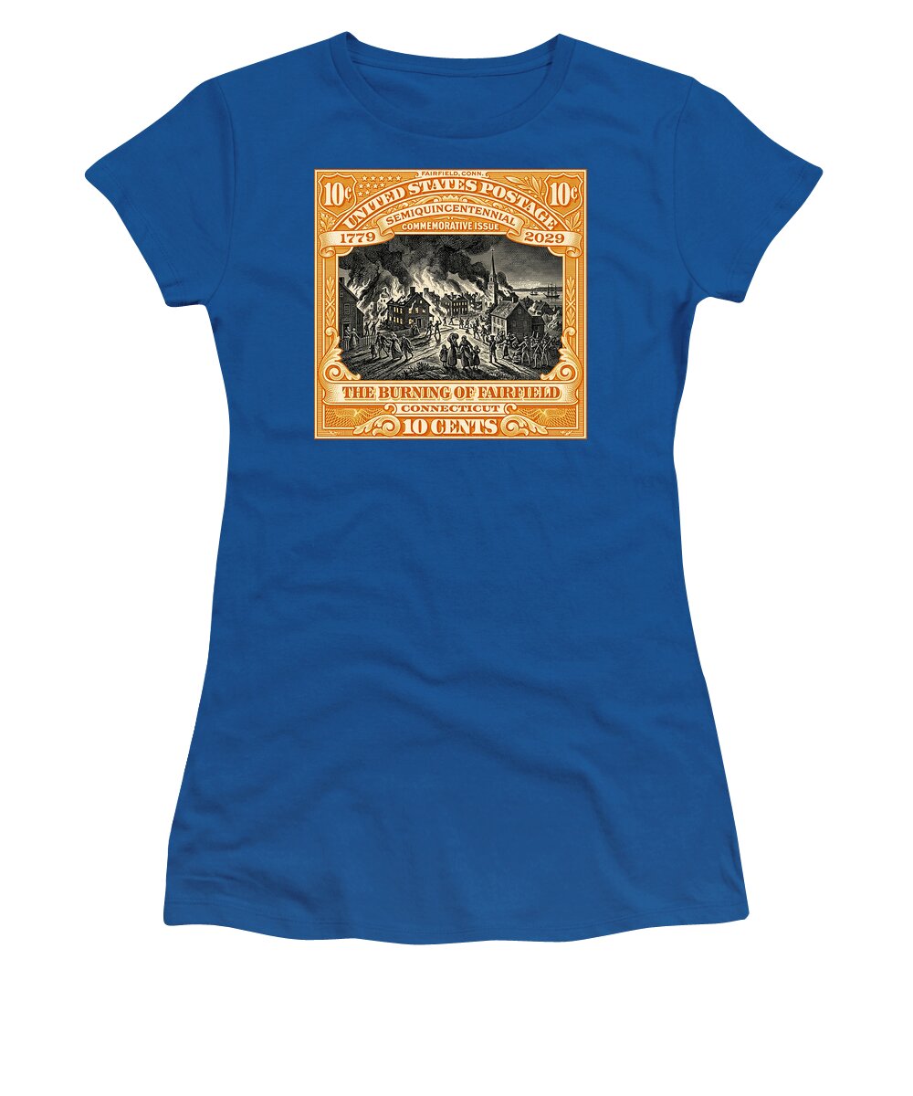Burning of Fairfield 10c 1 - Women's T-Shirt