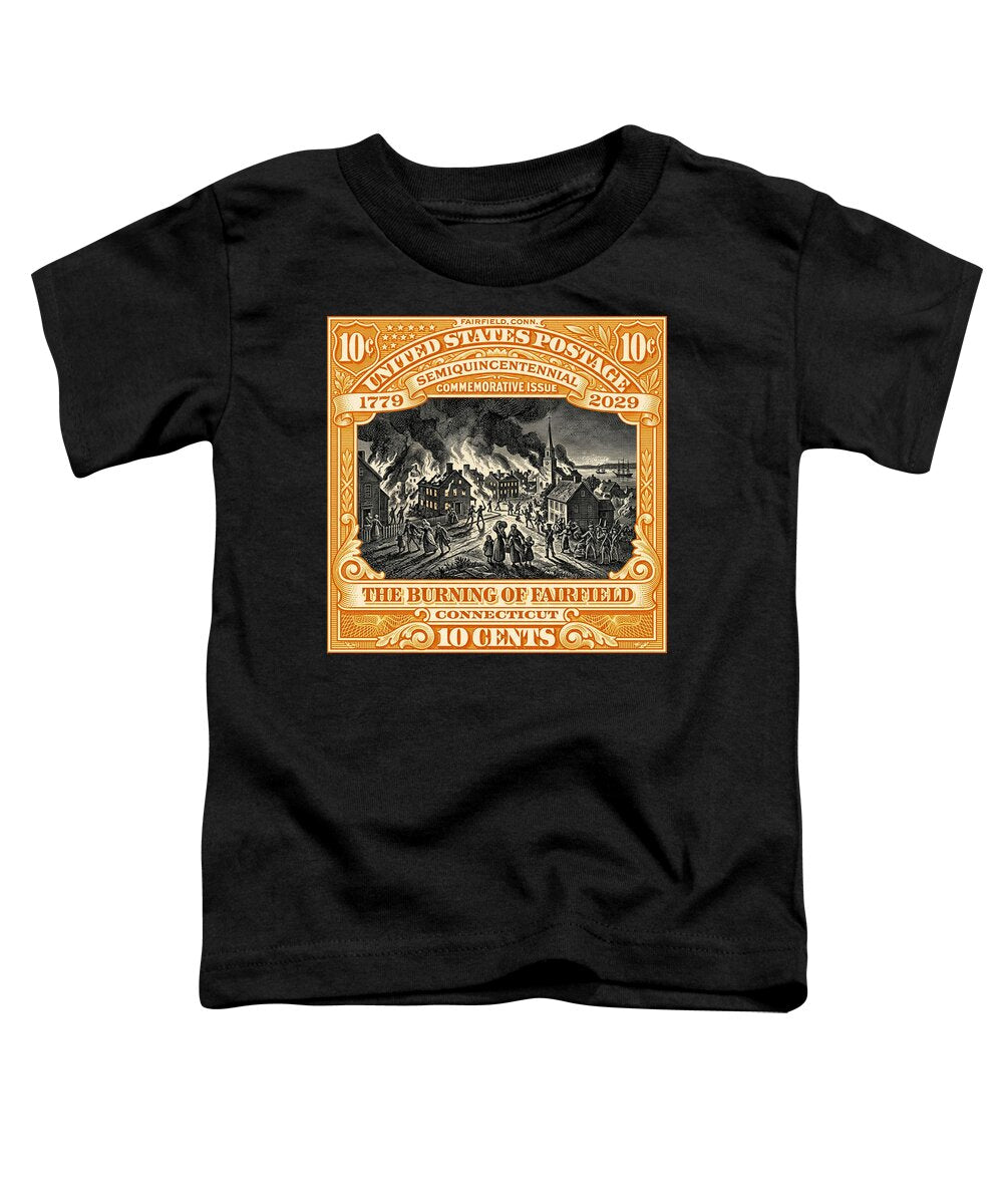 Burning of Fairfield 10c 1 - Toddler T-Shirt