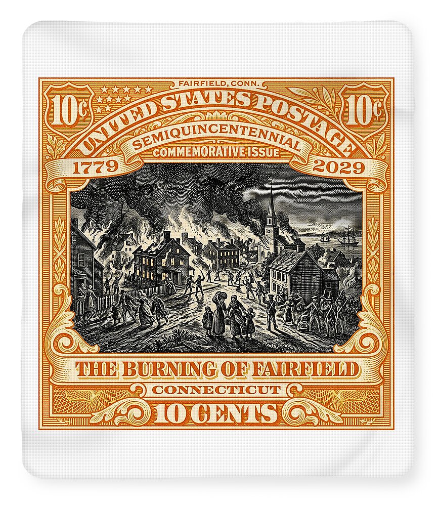 Burning of Fairfield 10c 1 - Blanket