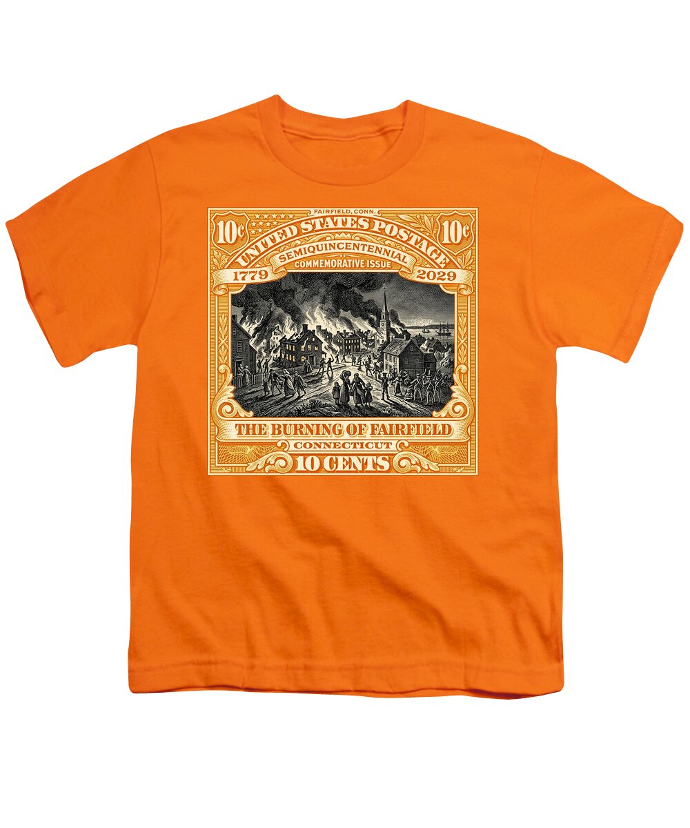 Burning of Fairfield 10c 1 - Youth T-Shirt