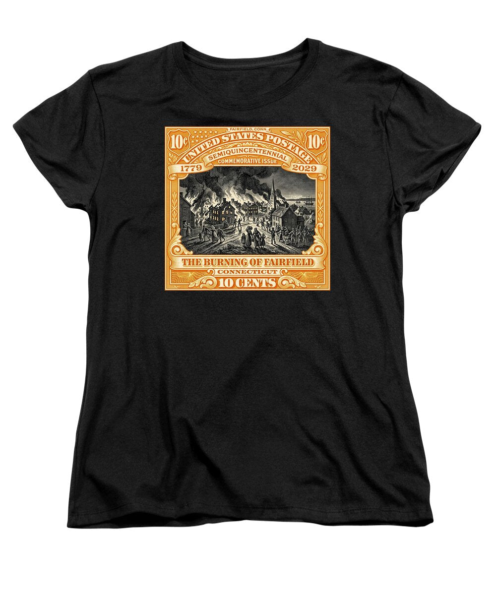 Burning of Fairfield 10c 1 - Women's T-Shirt (Standard Fit)