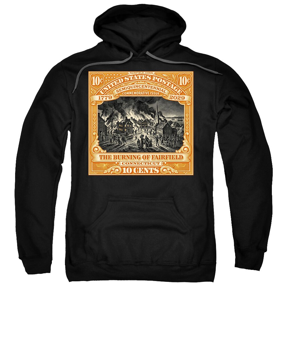 Burning of Fairfield 10c 1 - Sweatshirt