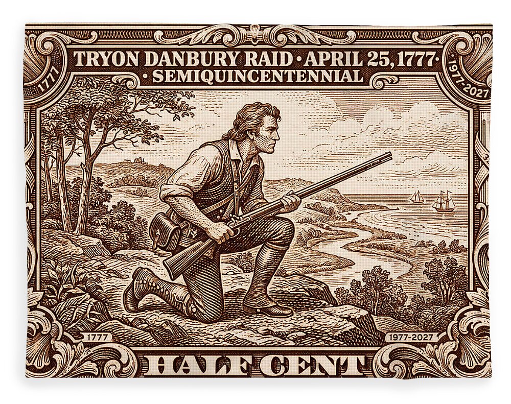 Tryon Danbury Raid 1/2c 2 - Blanket