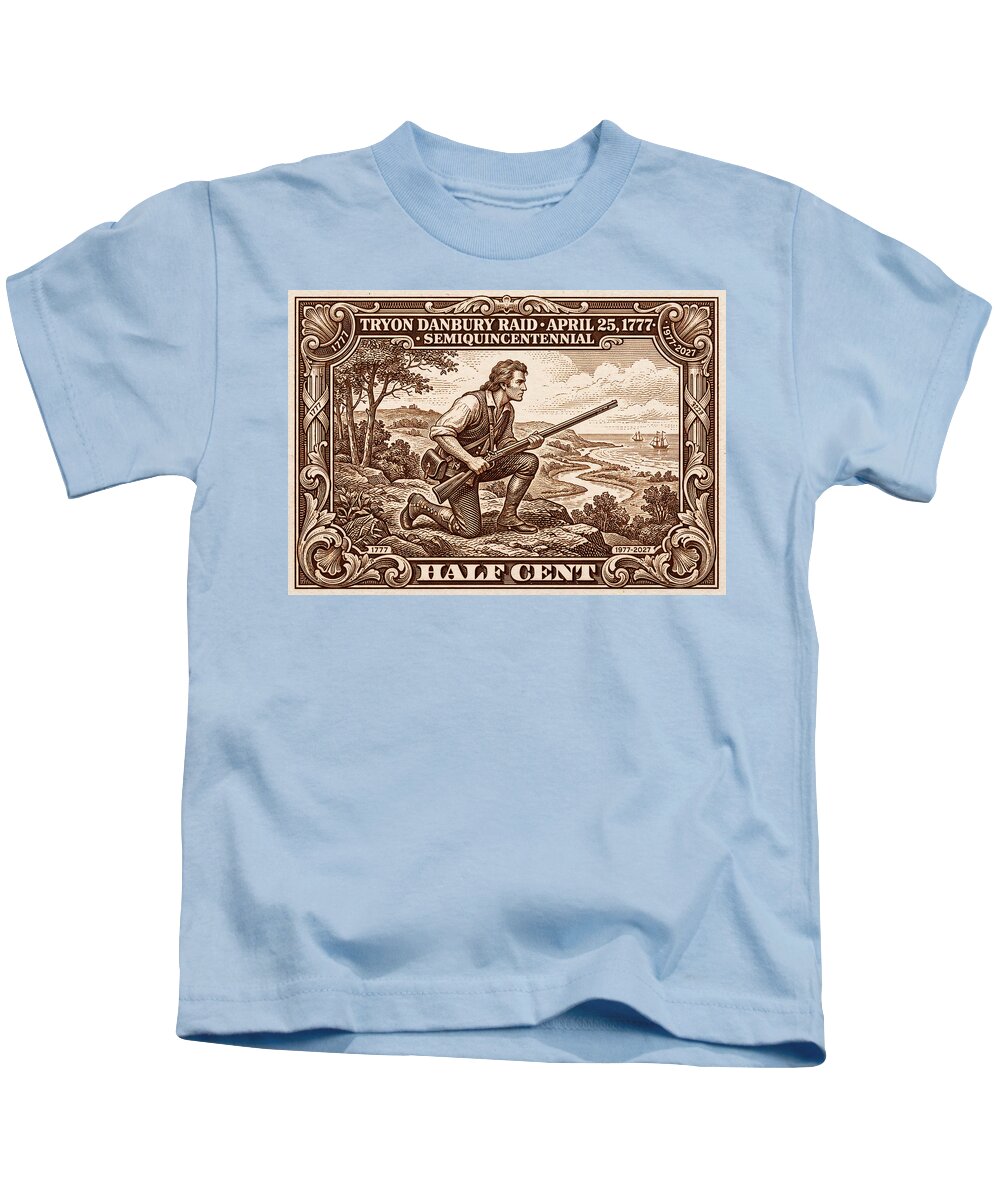 Tryon Danbury Raid 1/2c 2 - Kids T-Shirt