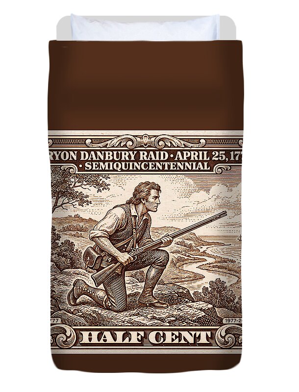 Tryon Danbury Raid 1/2c 2 - Duvet Cover