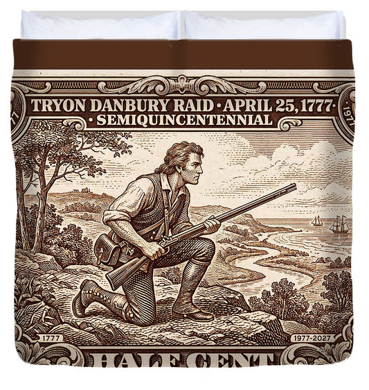 Tryon Danbury Raid 1/2c 2 - Duvet Cover