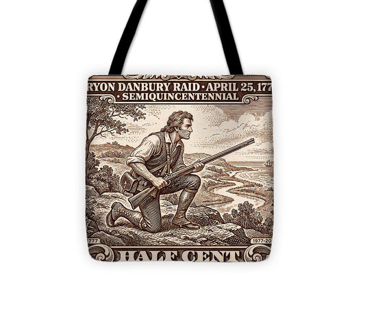 Tryon Danbury Raid 1/2c 2 - Tote Bag