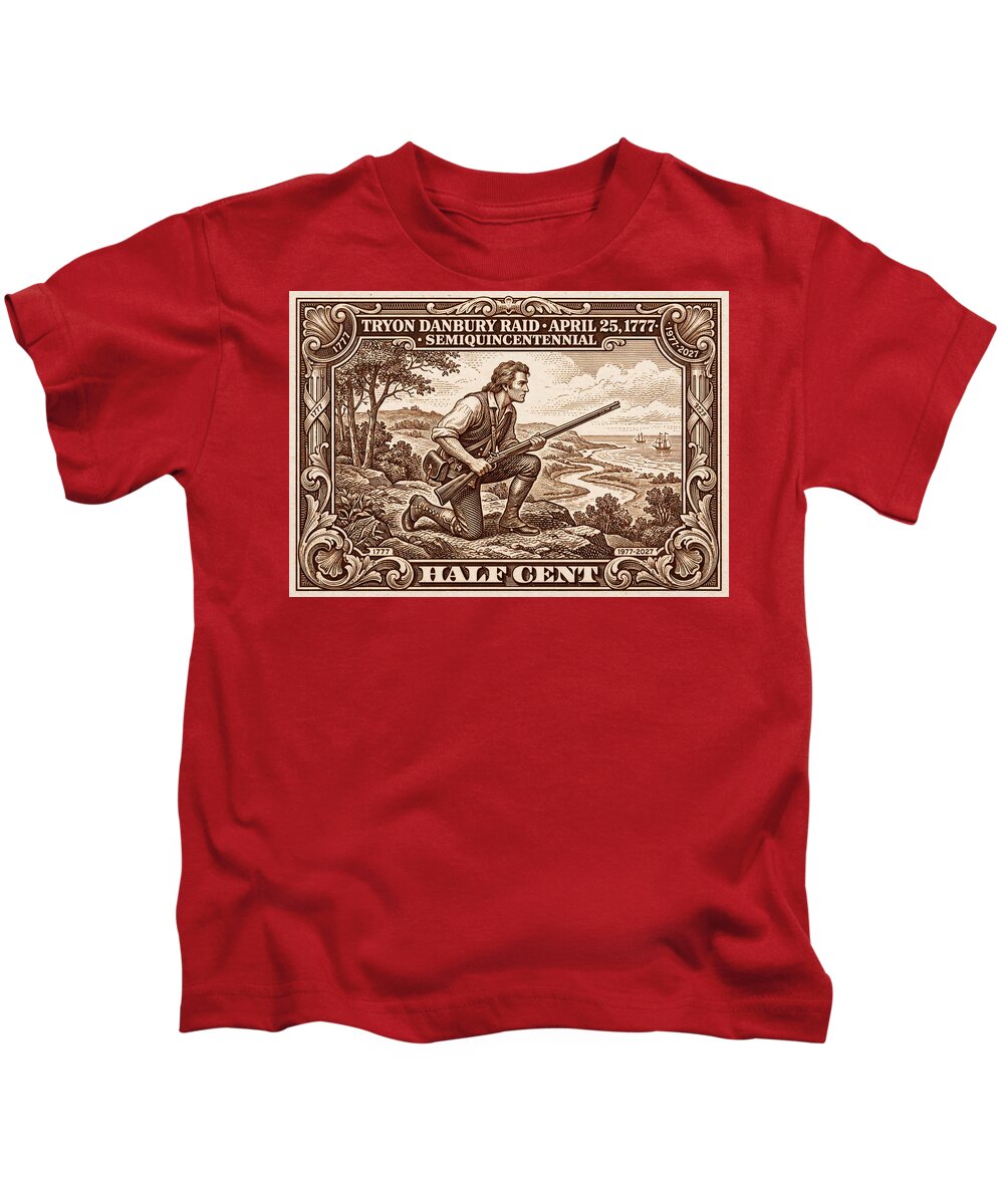 Tryon Danbury Raid 1/2c 2 - Kids T-Shirt