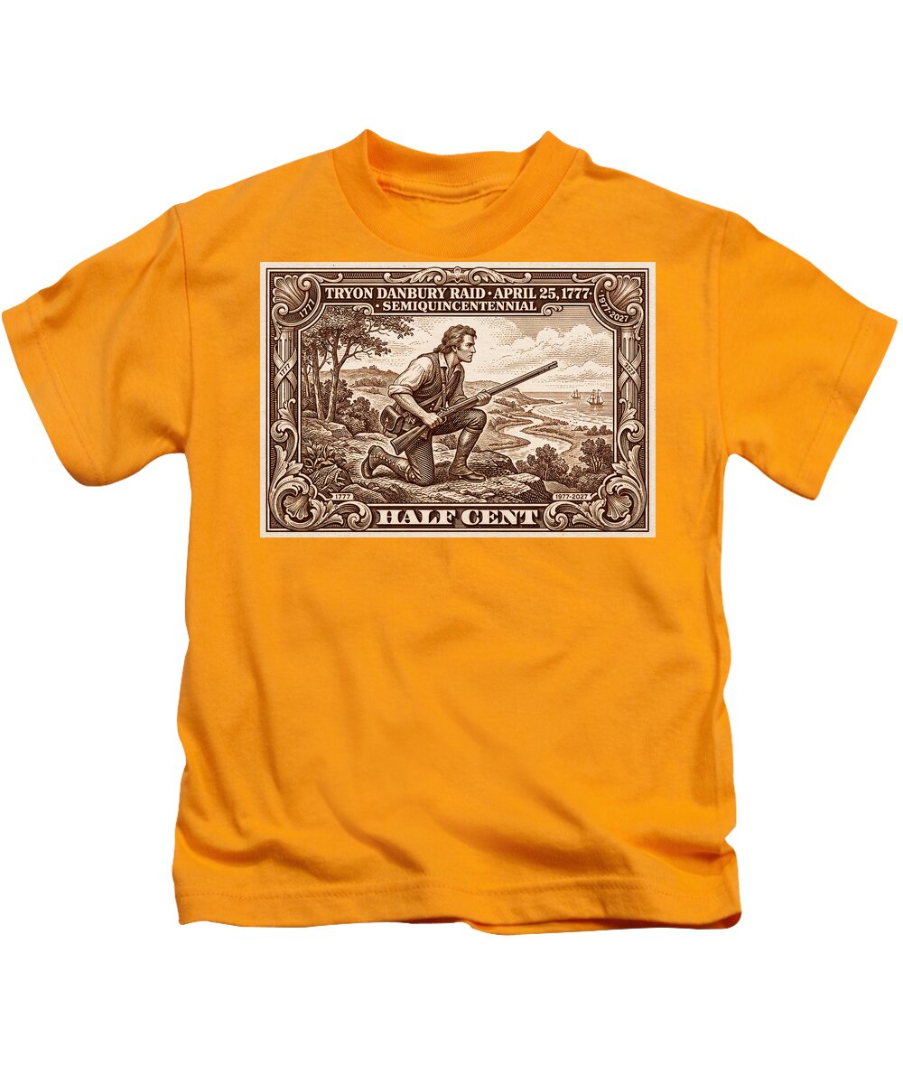 Tryon Danbury Raid 1/2c 2 - Kids T-Shirt