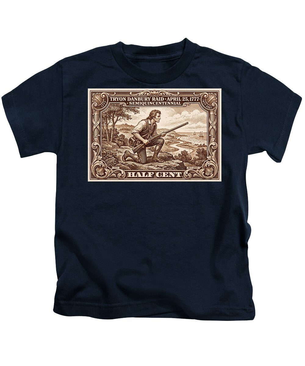 Tryon Danbury Raid 1/2c 2 - Kids T-Shirt