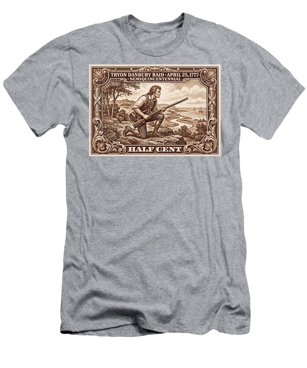 Tryon Danbury Raid 1/2c 2 - T-Shirt