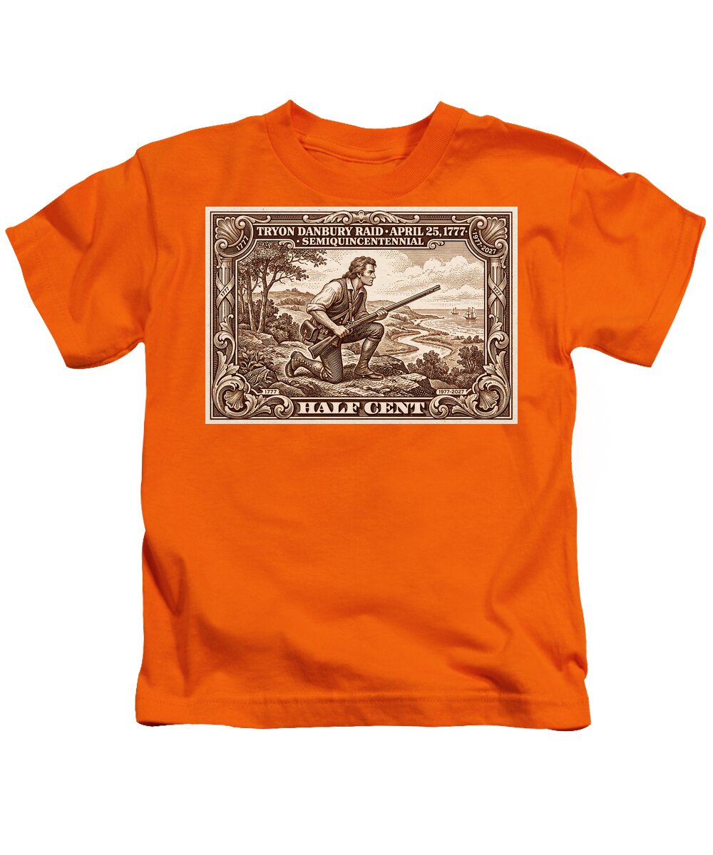 Tryon Danbury Raid 1/2c 2 - Kids T-Shirt