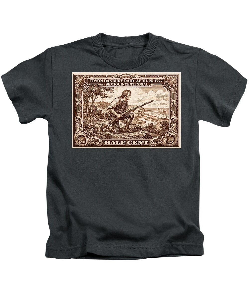 Tryon Danbury Raid 1/2c 2 - Kids T-Shirt